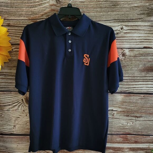 P2 Polo Mens SU Syracuse University polo - Picture 1 of 6